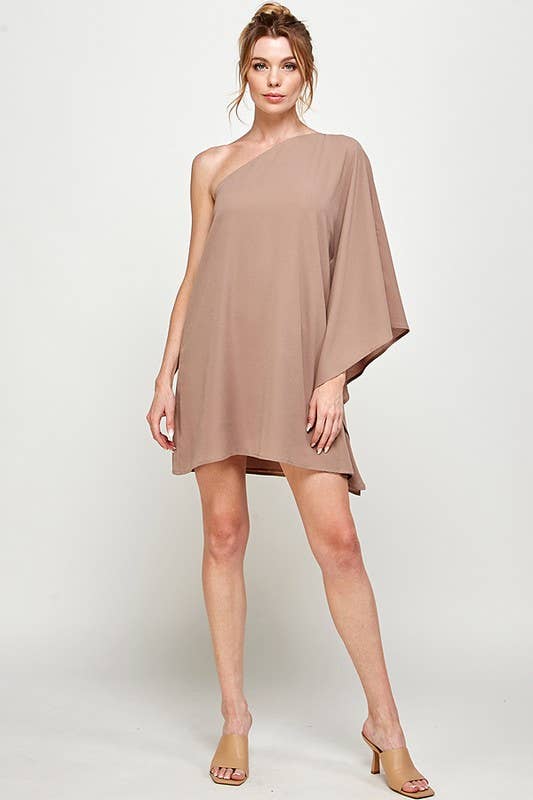 One-Shoulder Spring Adventure Dress 5148IMD