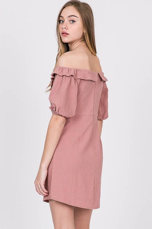 Off The Shoulder Dress - 5000IMD