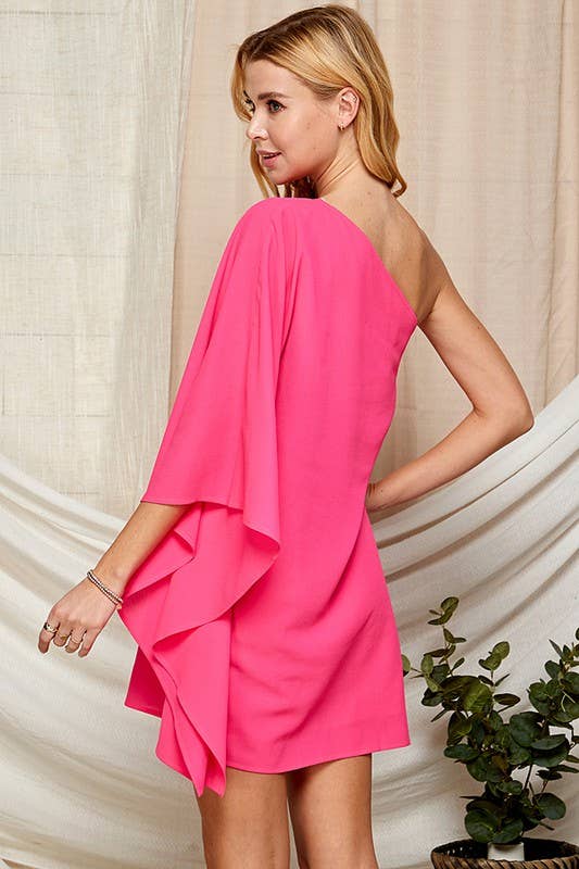 One-Shoulder Spring Adventure Dress 5148IMD