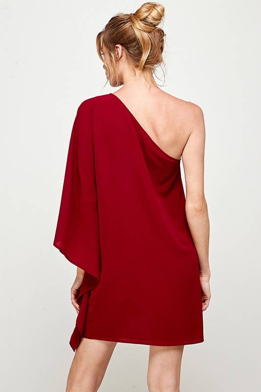 One-Shoulder Spring Adventure Dress 5148IMD